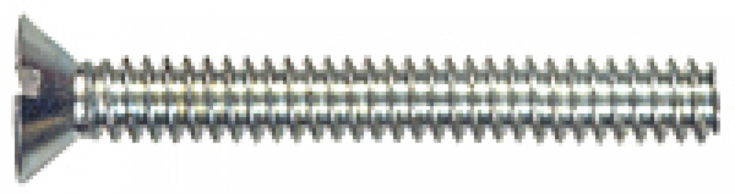 6-32x3/4  FH Mach Screw