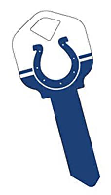 KW1 Indianapolis Colts Key Blank