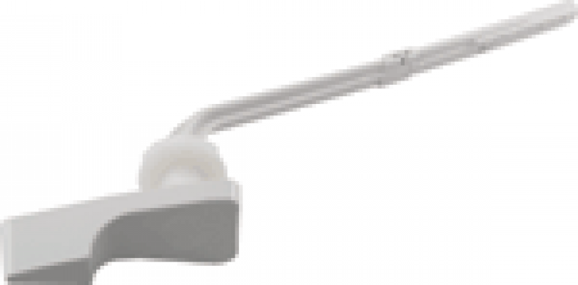 White Toilet Tank Lever