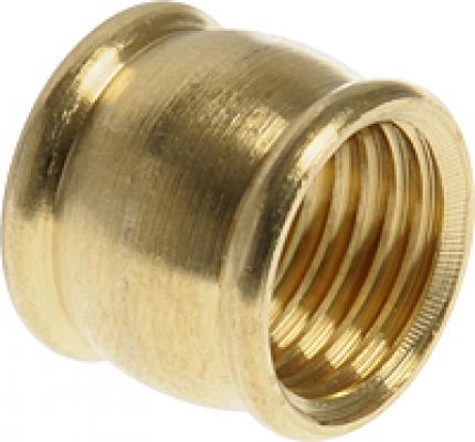 Brass 1/4" Barrel Coupling