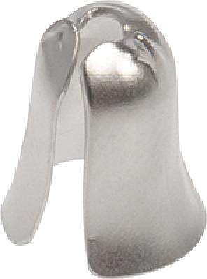 Nickel Finish Bell Pendant