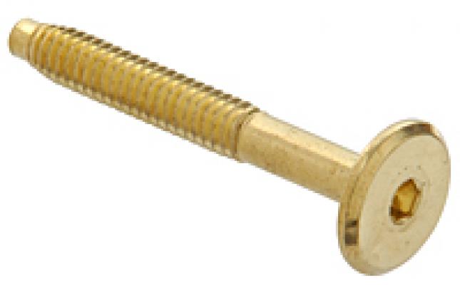 1/4x1-15/16 Brass Connector Bolt