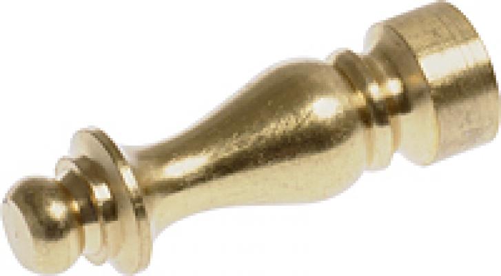 Brass 1 1/2" Colonial Finial