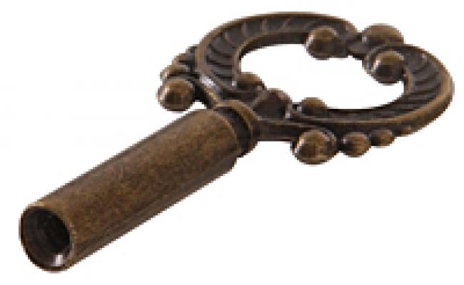 AntiqueBrass Cast Key 4-36FThrea