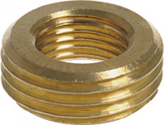 Brass 3/8Mx1/3F Headless Reducer