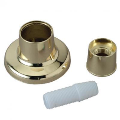 Univ Pol Brass Shower Flange