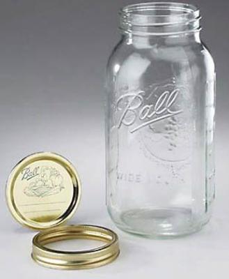 Individual 1/2Gal Wide Mouth Jar