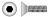 M5-0.80x12 SS FSH Machine Screw