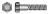 M4-0.70x10 SS Hex Cap Screw