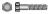 M6-1.00x16 SS Hex Cap Screw