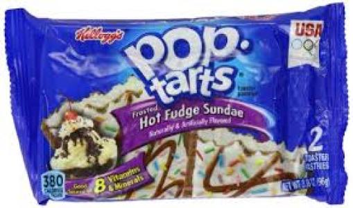 Pop-Tart Hot Fudge Sundae