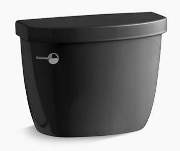 Cimarron Black Toilet Tank