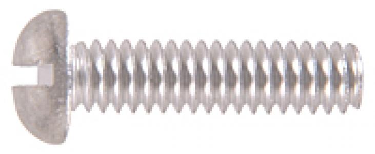 8-32x1/4 RH Alum Screw