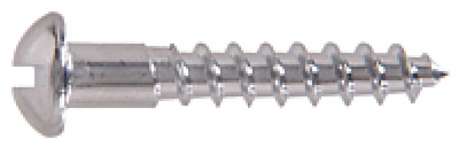 4x1/2 CP RH Wood Screw