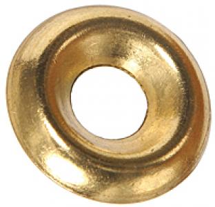 #6 Brass Plated Finish Washer