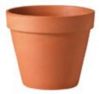 10" TC Standard Clay Pot