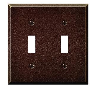 Txd Ant Copper 2 Tog Wallplate