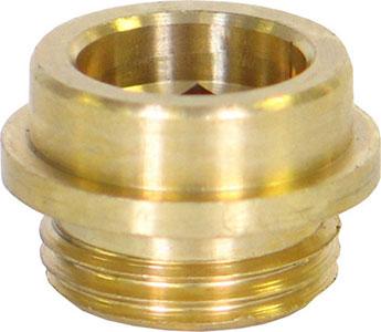 2PK 1/2-24x15/32 Cent Brass Seat