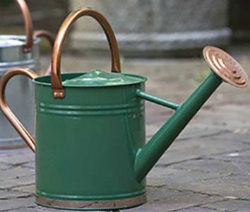 2GAL Green /Copper Watering Can