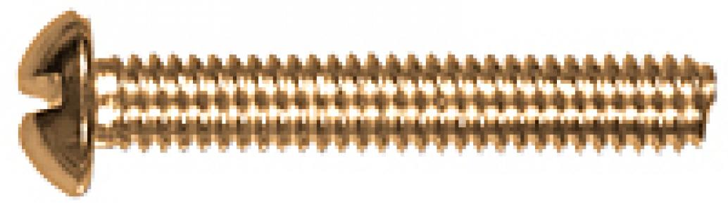 4-40x1/2 RH BR Mach Screw