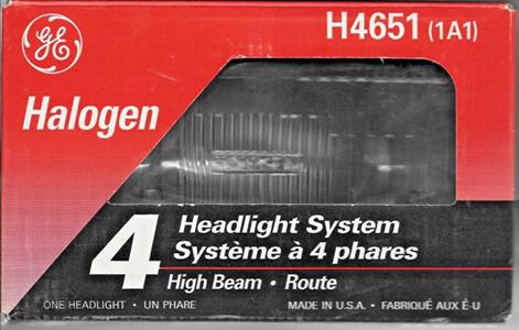 High Beam Halogen Headlamp