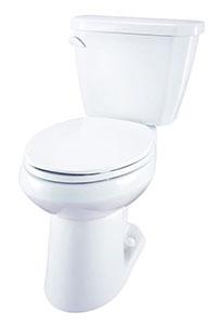 Viper 12" White EB Toilet 17"