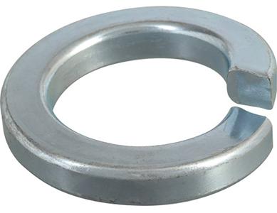 100Pk #6 Zn Split Lock Washer