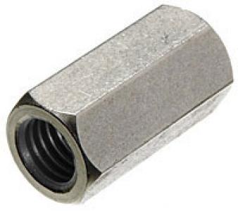 5/16-24 SS Hex Coupling Nut