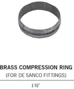 1-1/2" Desanco Comp Ring
