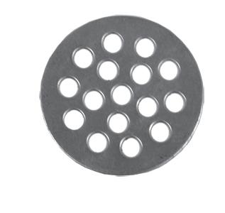 1-1/2" Flat Strainer Plate