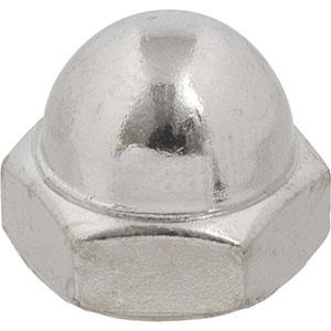 5/16-18 Nickel Acorn Nut Cap