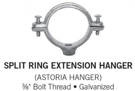 1" Split Ring Ext Hanger