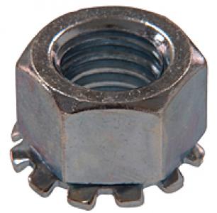 1/4-28 Zinc Keps Nut