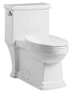 WB Wh. Traditional 1pc Toilet