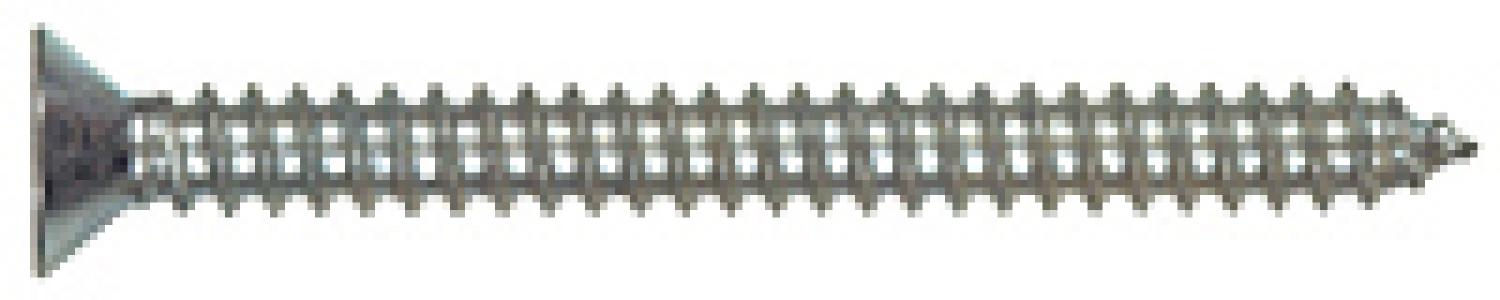 100Pk 8x5/8 PH SS FH Metal Screw