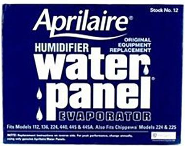 12 Aprilaire Water Panel