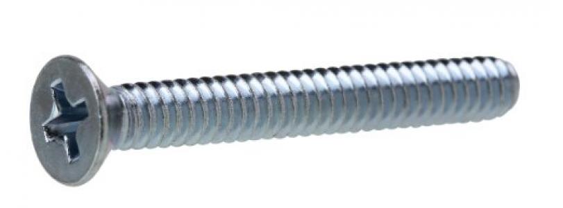 1/4-28x4" FH Machine Screw