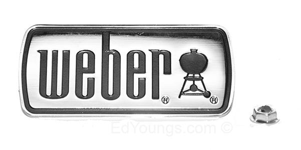Weber Logo Label and Fastener