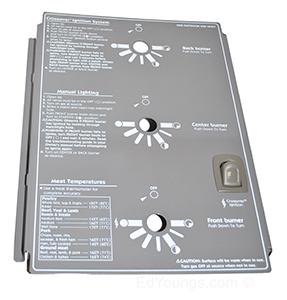 Weber Control Panel For Platinum