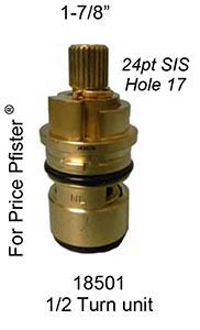 Price Pfister 1/2 Turn Cartridge