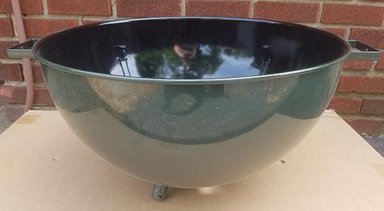 22.5" One-touch Bowl, Green