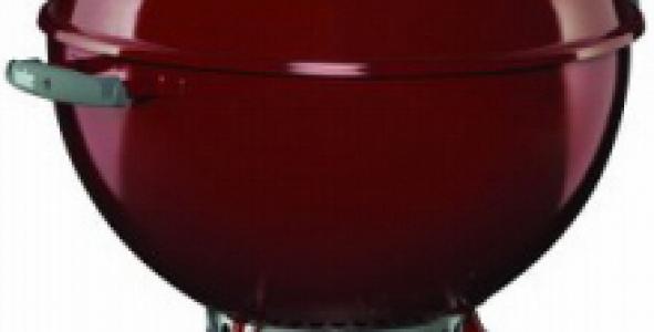 22" Crimson Red Kettle Bowl