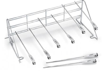 Weber Grill Rack and Skewer Set