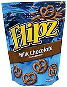 Flipz Milk Chocolate Pretzels