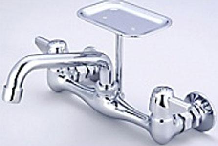 8"Central Brass Wallmount Faucet