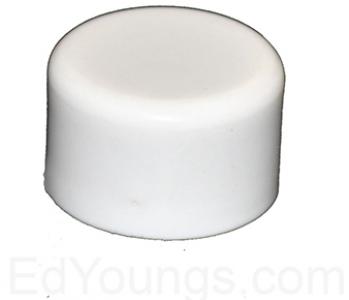 Weber 1" White Tube Cap