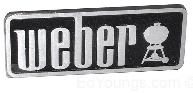 Weber Logo Label and Fasteners