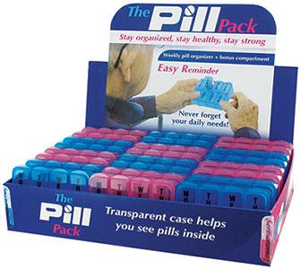 Pill Pack Plastic Pillbox