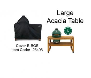 E-BGE Egg with Table Cover