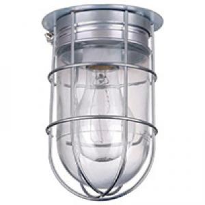 Ceiling/Wall Barn Light w/ Cage